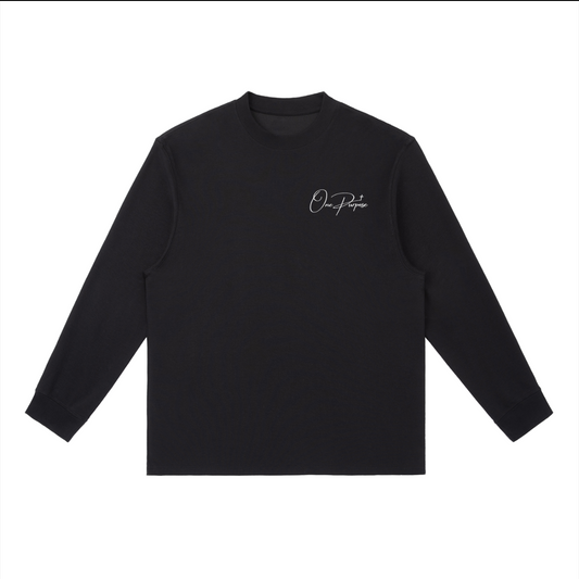 Black Long Sleeved Tee